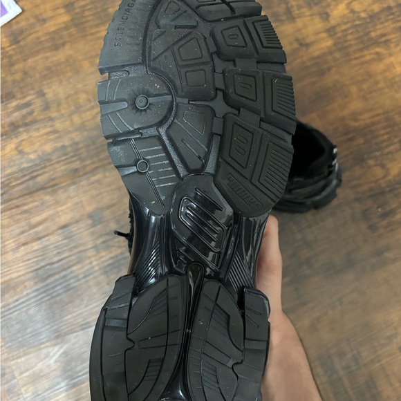 Black Balenciaga Runners Size 45/11 barely used - Picture 5 of 8